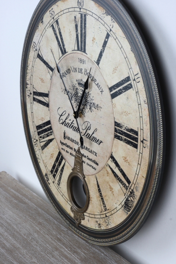 Nástěnné hodiny Chateau Palmer 58cm