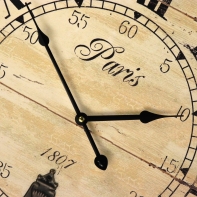 Nástěnné hodiny dekorační Paris 58cm