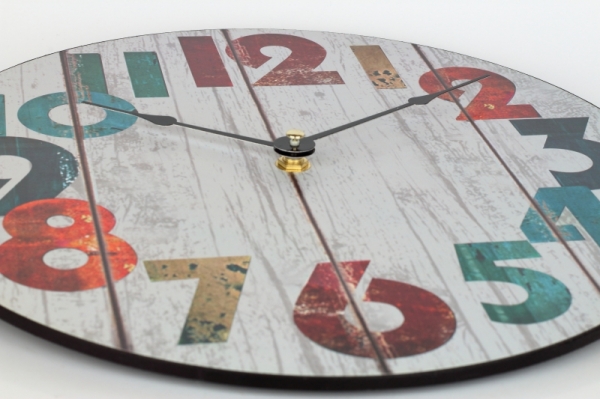 Nástěnné hodiny do dětského pokoje 30cm