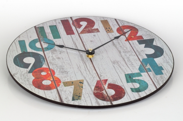 Nástěnné hodiny do dětského pokoje 30cm