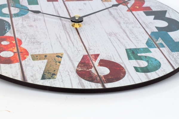 Nástěnné hodiny do dětského pokoje 30cm