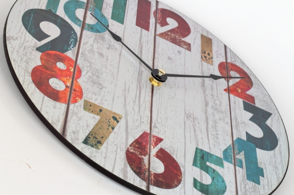 Nástěnné hodiny do dětského pokoje 30cm