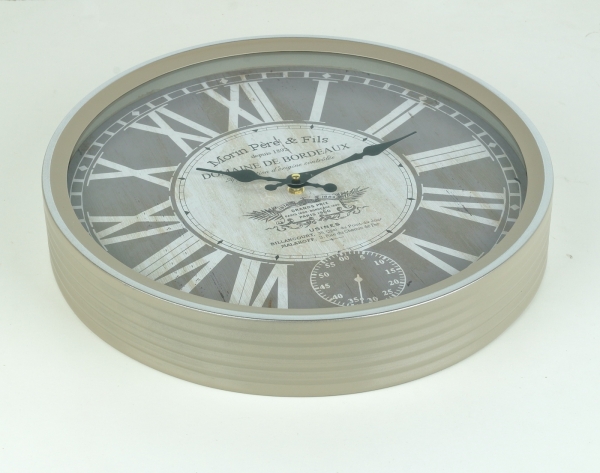 Nástěnné hodiny do kuchyně 40cm 