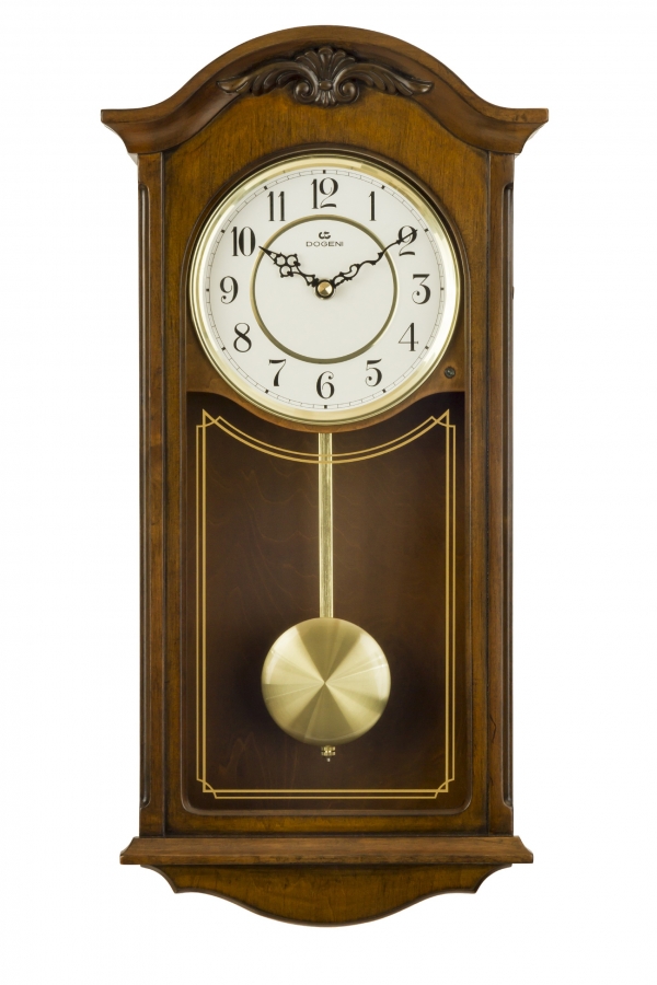 Nástěnné hodiny dřevěné 24x48,5x12