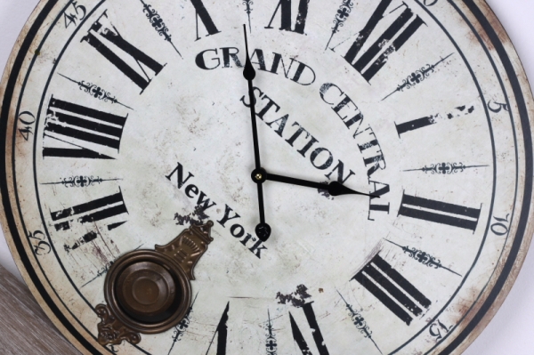 Nástěnné hodiny Grand Central Station 58cm