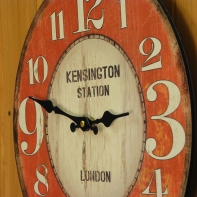 Nástěnné hodiny Kensington station průměr 34cm