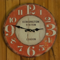 Nástěnné hodiny Kensington station průměr 34cm