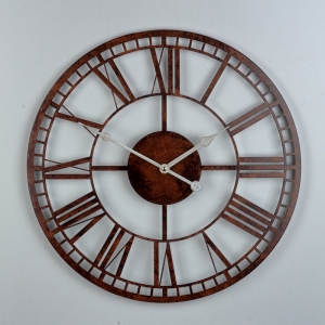 Nástěnné hodiny kovové Business 45cm