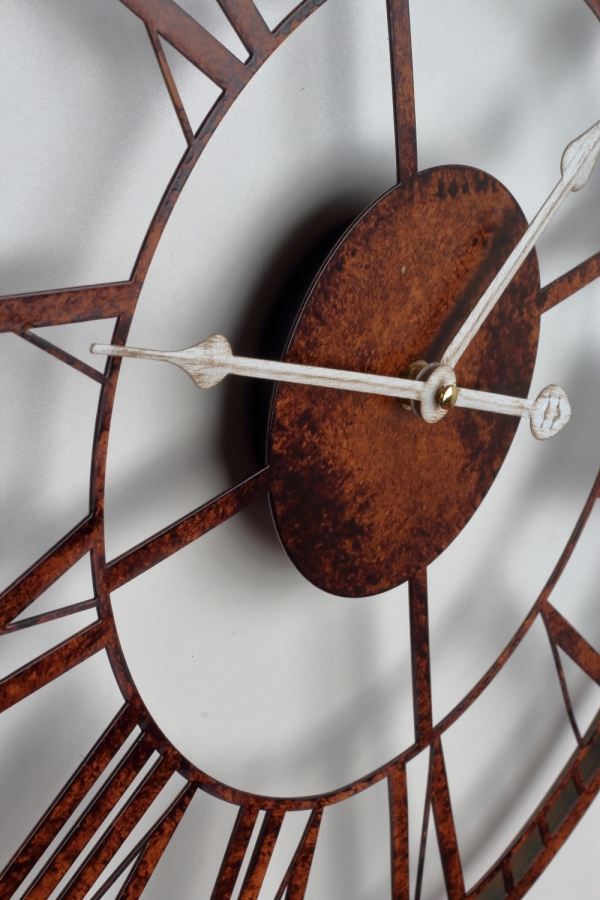 Nástěnné hodiny kovové Business 45cm