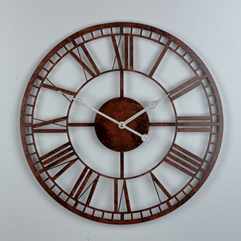 Nástěnné hodiny kovové Business 45cm