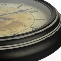 Nástěnné hodiny kovové Cappucino 40cm