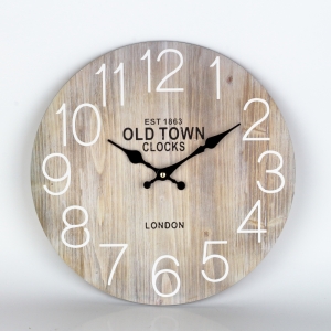 Nástěnné hodiny OLD TOWN 34cm