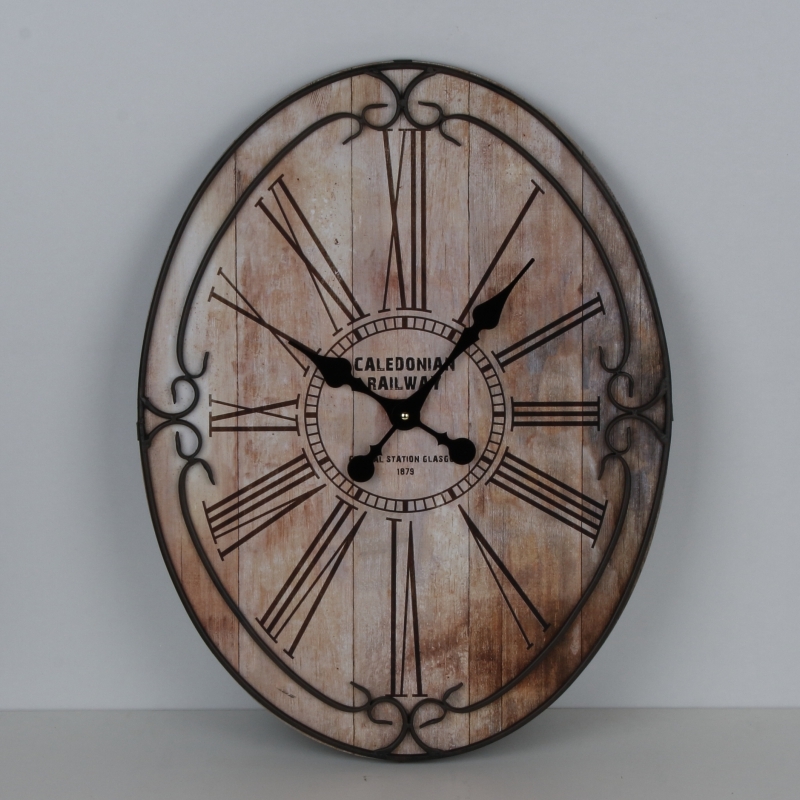 Nástěnné hodiny Paris 60x45cm