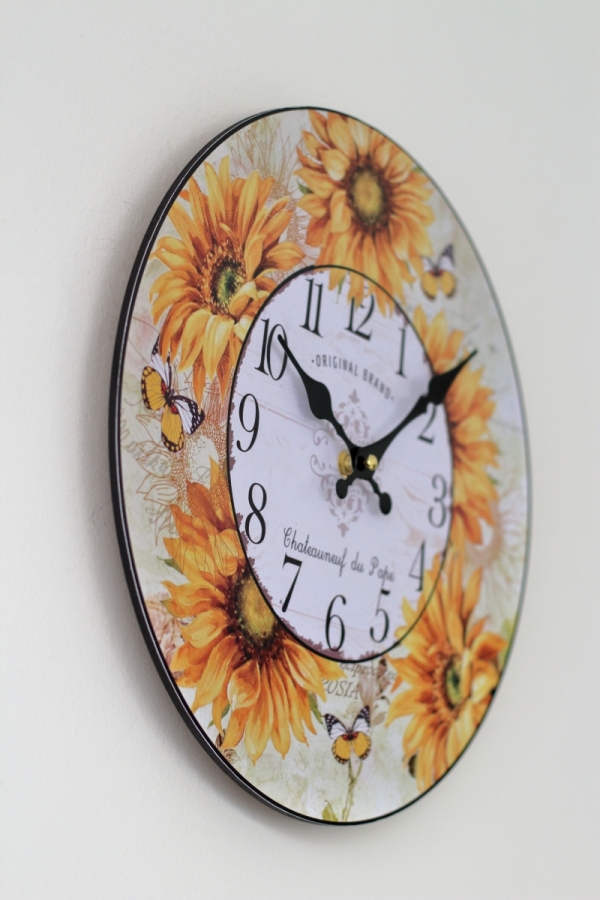 nástěnné hodiny retro venkov