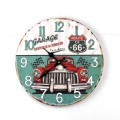 Nástěnné hodiny Route 66 průměr 34cm