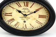 Nástěnné hodiny s černými čísly 28x27cm