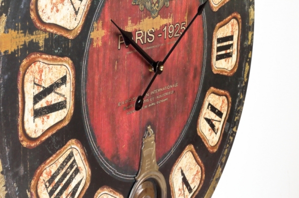 Nástěnné hodiny s kyvadlem Paris 1925 58cm