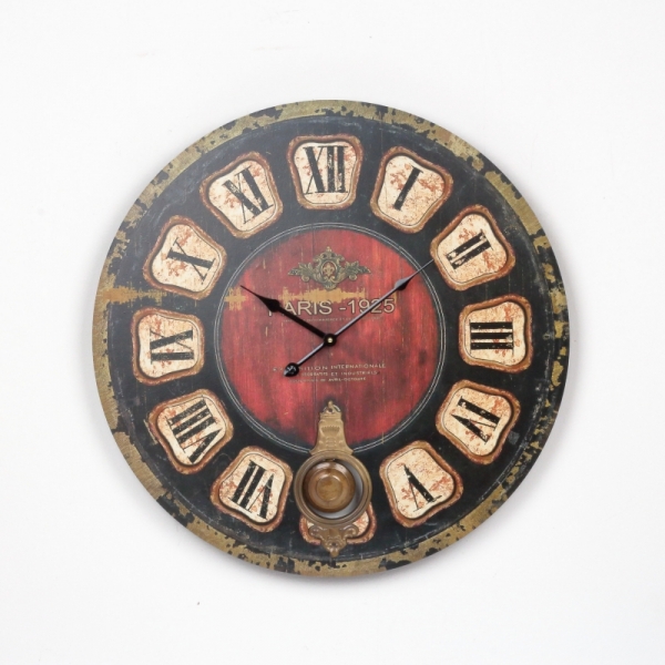 Nástěnné hodiny s kyvadlem Paris 1925 58cm