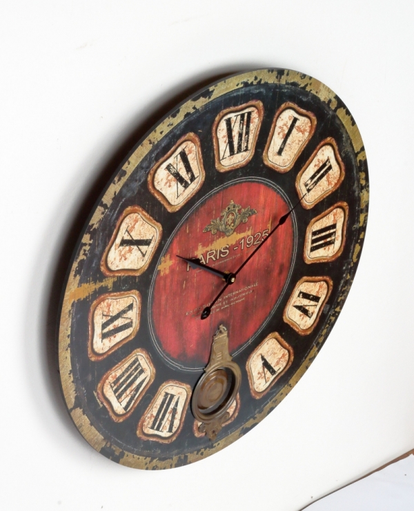 Nástěnné hodiny s kyvadlem Paris 1925 58cm