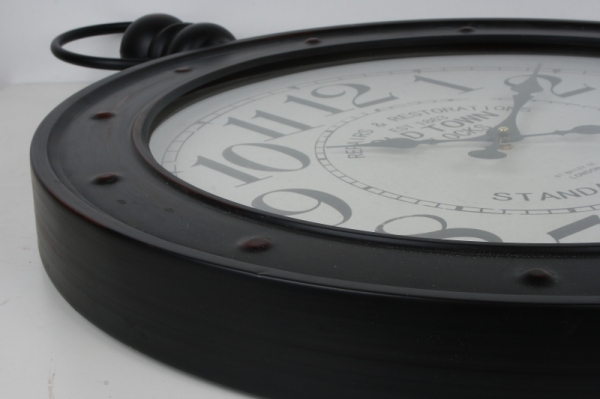 Nástěnné hodiny s úchytem OLD TOWN 60cm