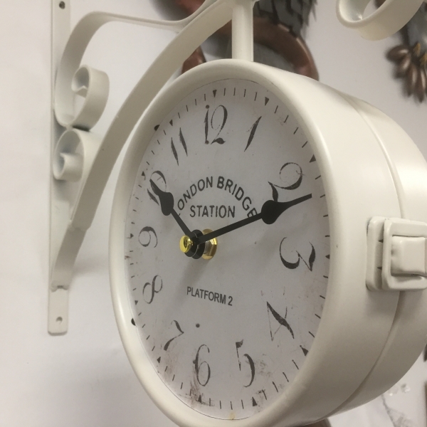 Nástěnné hodiny + teploměr - VYŘAZENÉ