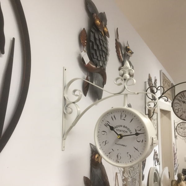 Nástěnné hodiny + teploměr - VYŘAZENÉ