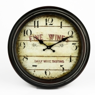 Nástěnné hodiny Víno 40cm