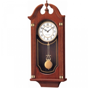 Nástěnné kyvadlové hodiny 34 x 74 x 11,4 cm