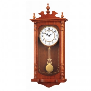 Nástěnné kyvadlové hodiny pendlovky 32,5 x 75 x 12,2 cm