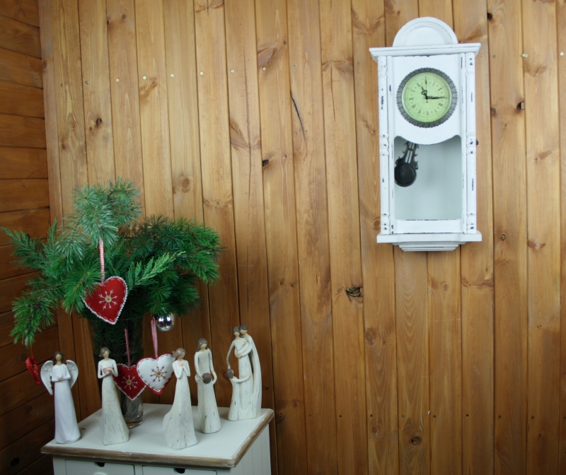 Nástěnné kyvadlové hodiny pendlovky starožitné