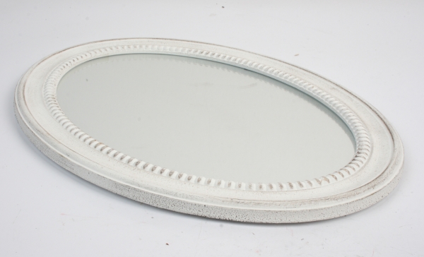 Nástěnné zrcadlo ovál 30x39,5cm