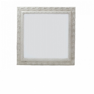 Nástěnné zrcadlo s patinou 61x61cm