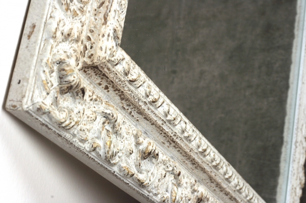 Nástěnné zrcadlo s patinou 61x61cm