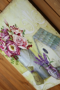 Nástěnný obraz Rose lavender  46x56cm