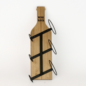 Nástěnný stojan na víno 45cm