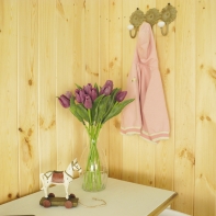 Nástěnný trojháček kytička 