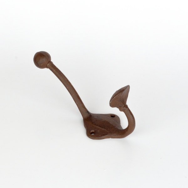 Nástěnný věšák a háček na klobouk 6,0x8,3x17,2 cm