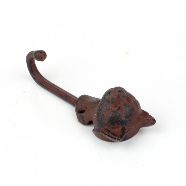 Nástěnný věšák kočičí hlava 17cm