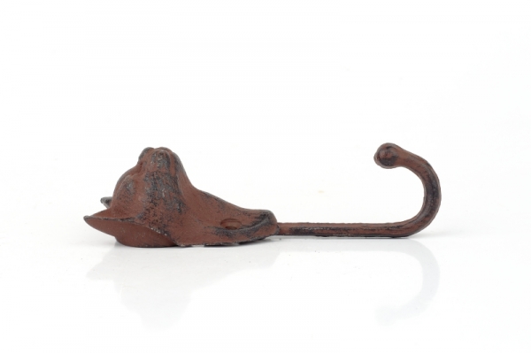 Nástěnný věšák kočičí hlava 17cm