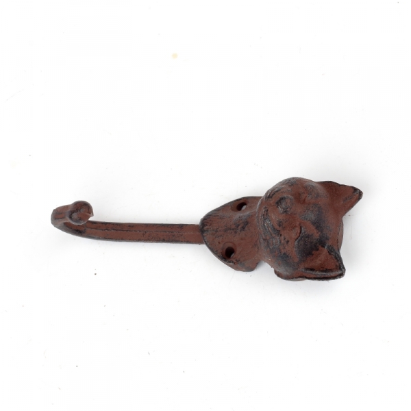 Nástěnný věšák kočičí hlava 17cm