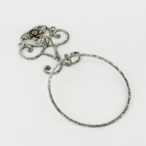 Nástěnný věšák na ručník kruh 12cm