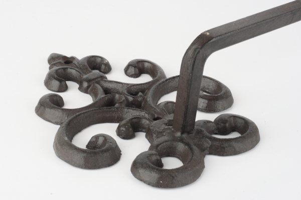 Nástěnný věšák na ručníky ozdobný 56cm