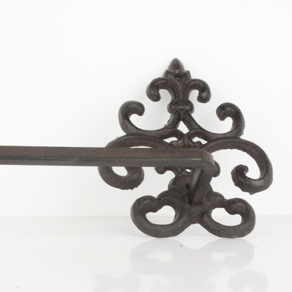 Nástěnný věšák na ručníky ozdobný 56cm