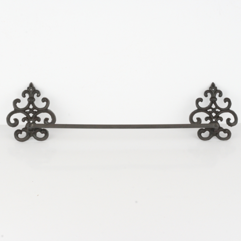 Nástěnný věšák na ručníky ozdobný 56cm