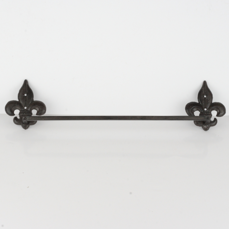 Nástěnný věšák na ručníky zámecký motiv 57cm