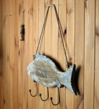 Nástěnný věšák ryba 60cm