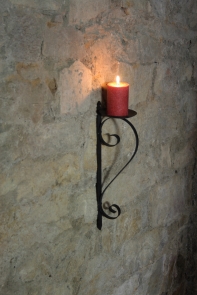 Nástěnný zámecký svícen 46cm