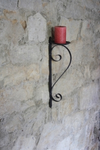 Nástěnný zámecký svícen 46cm