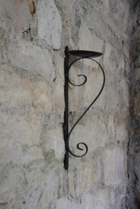 Nástěnný zámecký svícen 46cm