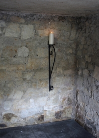 Nástěnný zámecký svícen 87cm